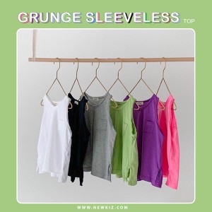 Áo thun ba lỗ trơn Pocket Grunge Tank Top AT49 (포켓 그런지 나시티)